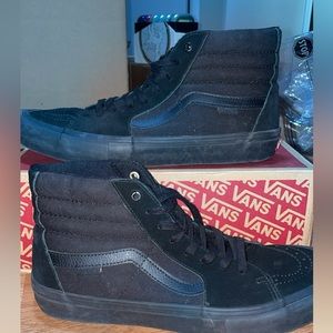 Vans skate series sk8-hi all black